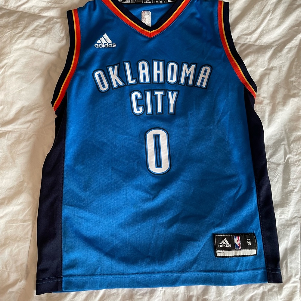 Adidas Thunder Russell Westbrook jersey EUC